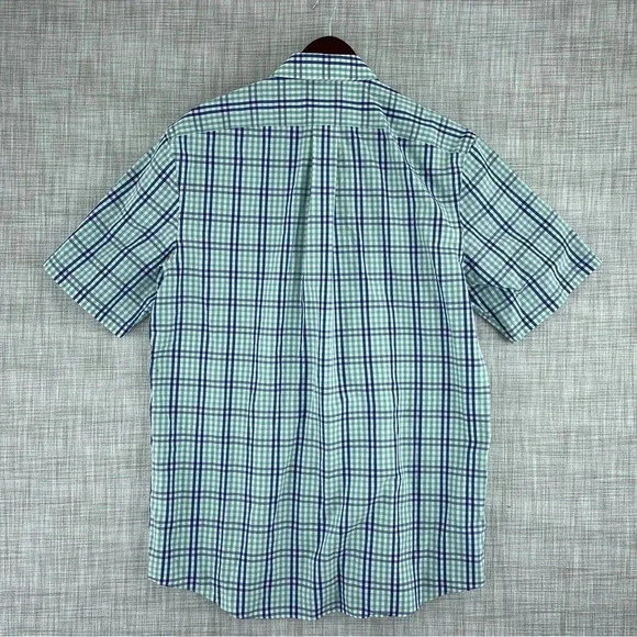 LL Bean Shirt Button Down Short Sleeve Mens Size M tall 3351 - Picture 5 of 7